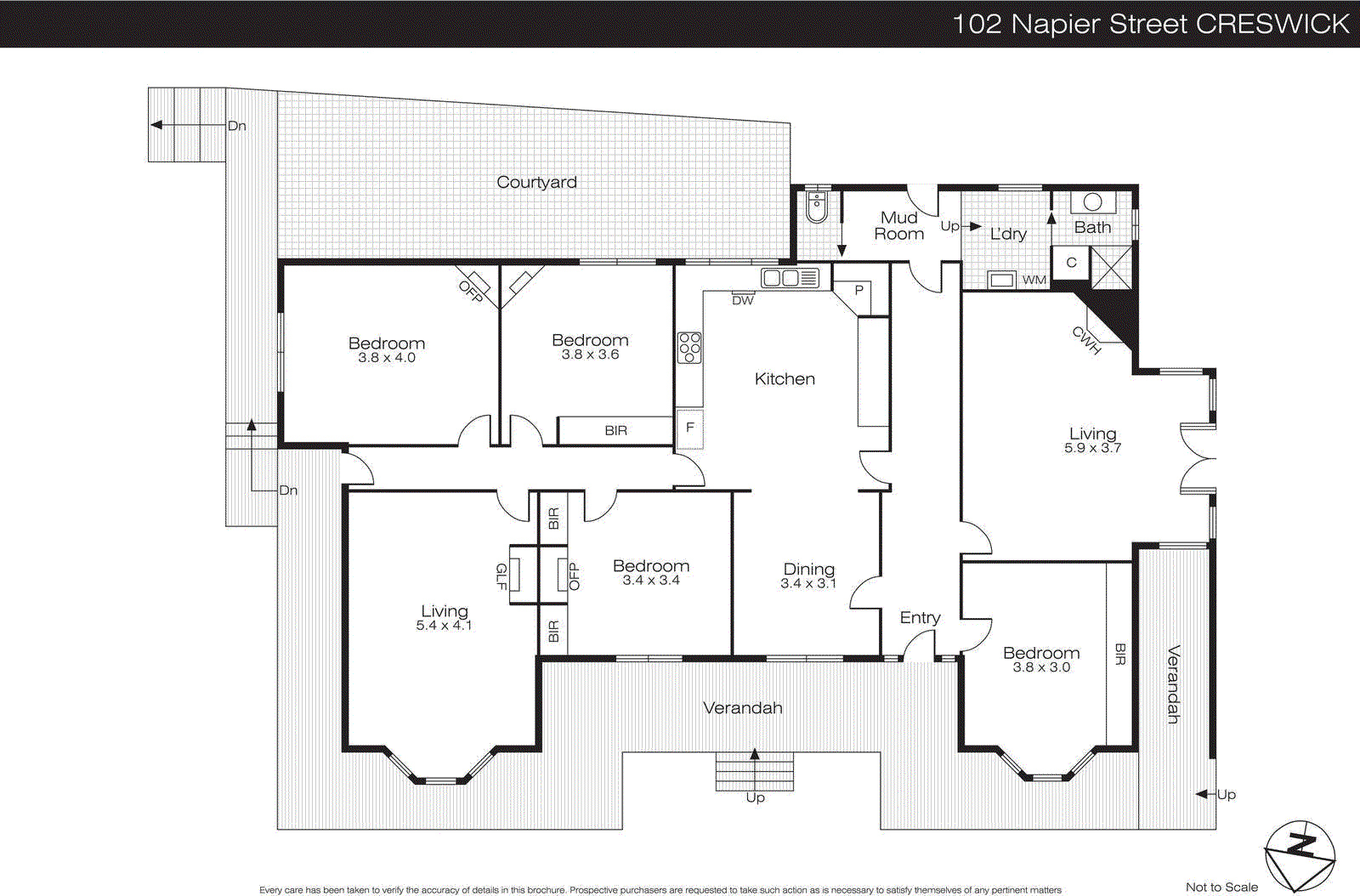 102 Napier Street, Creswick VIC 3363 - Floorplan