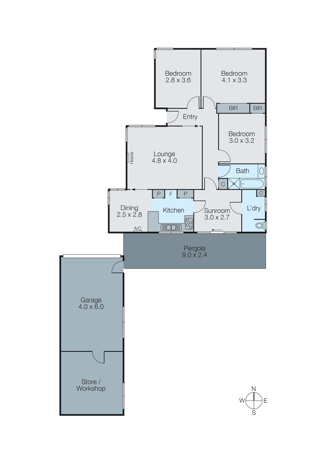 102 Osborne Avenue, Clayton South VIC 3169 - Floorplan
