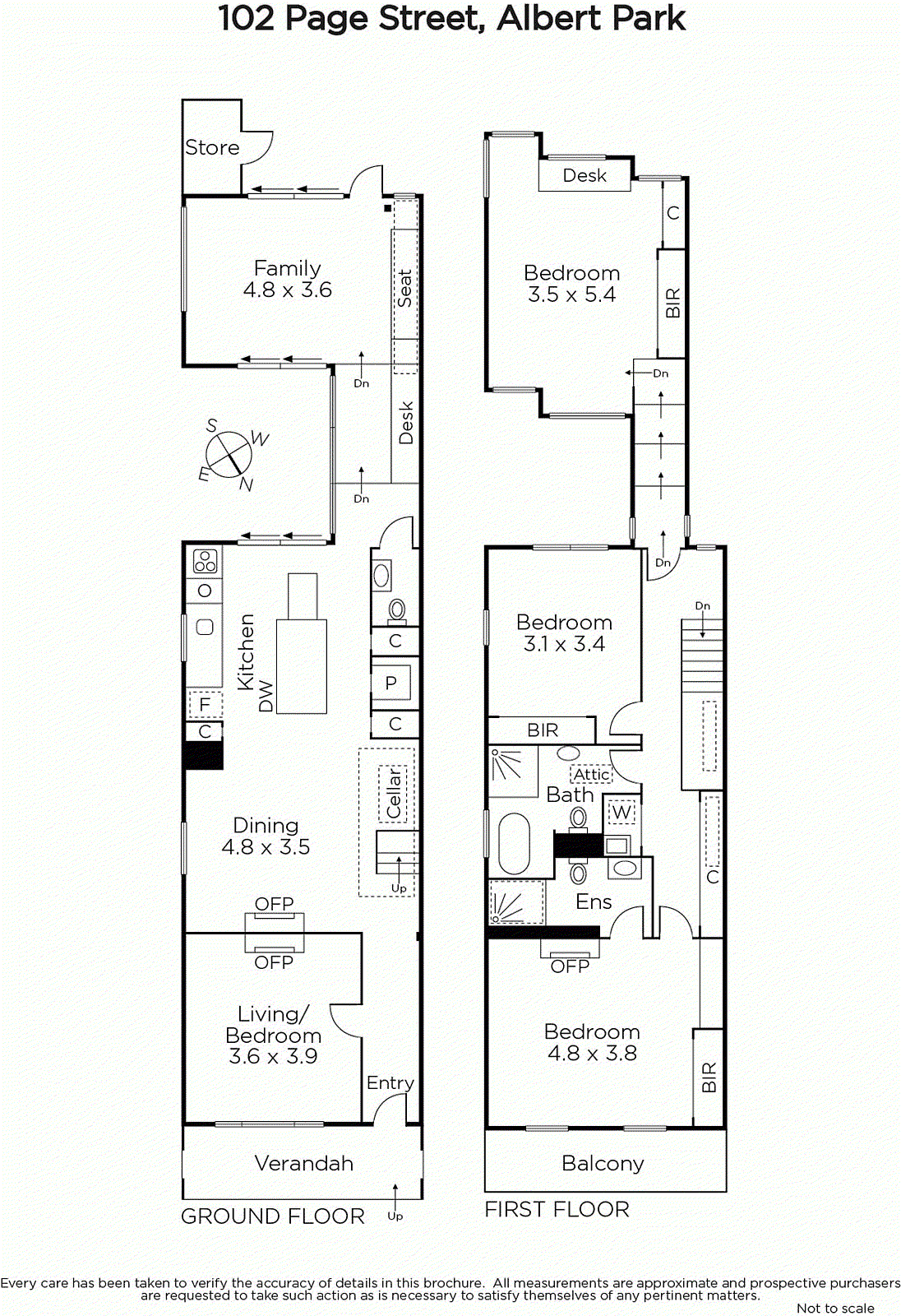 102 Page Street, ALBERT PARK VIC 3206 - Floorplan