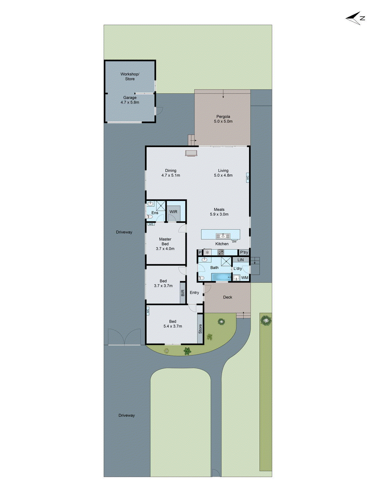 102 Wolseley Grove, Bell Post Hill VIC 3215 - Floorplan