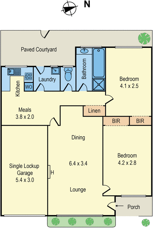 10/20 Florence Street, Mentone VIC 3194 - Floorplan