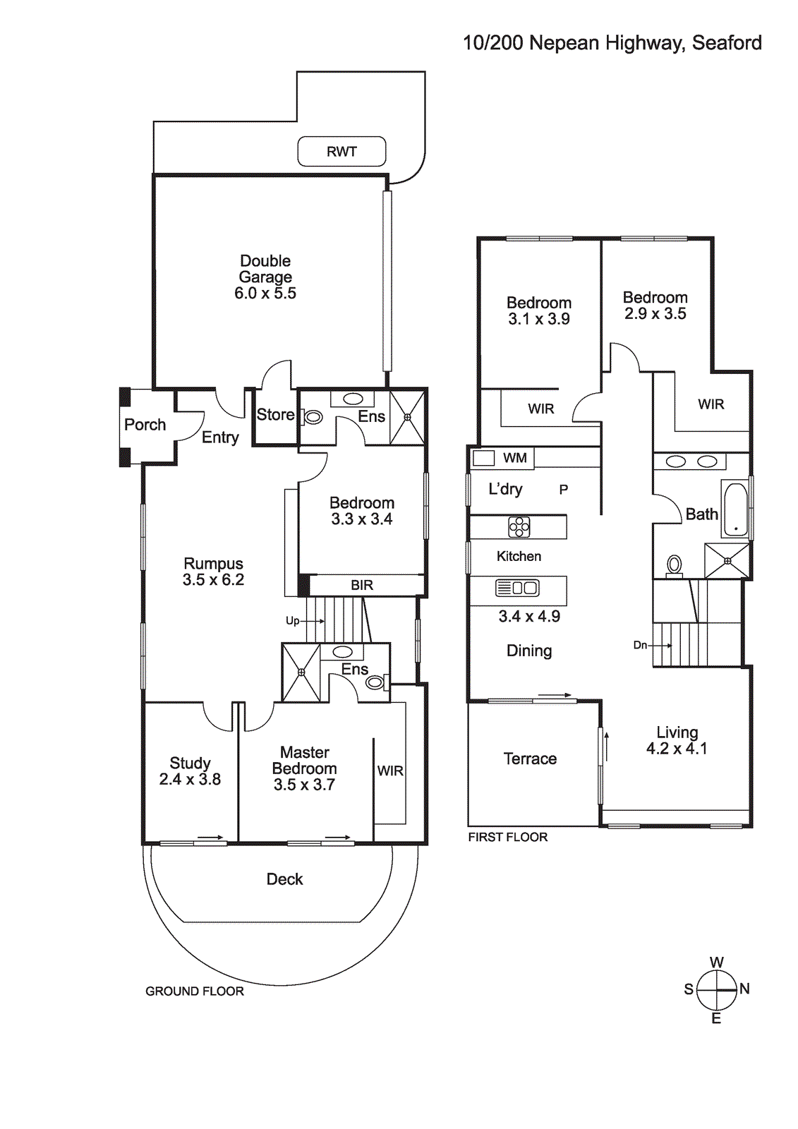 10/200 Nepean Highway, Seaford VIC 3198 - Floorplan