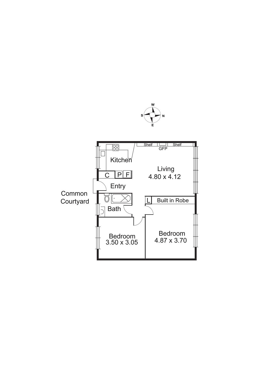 10/21 Bent Street, Bentleigh VIC 3204 - Floorplan