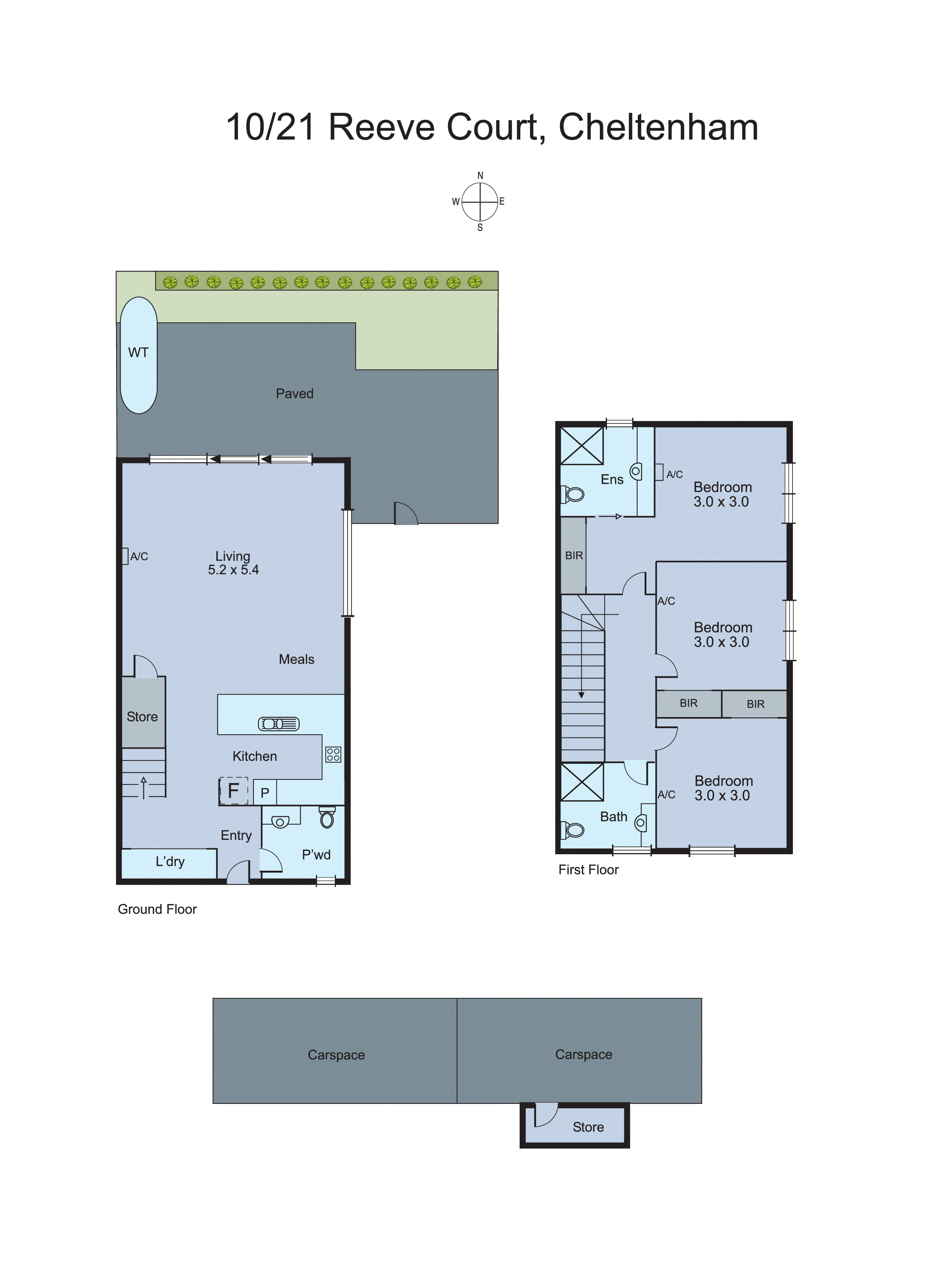 10/21 Reeve Court, Cheltenham VIC 3192 - Floorplan