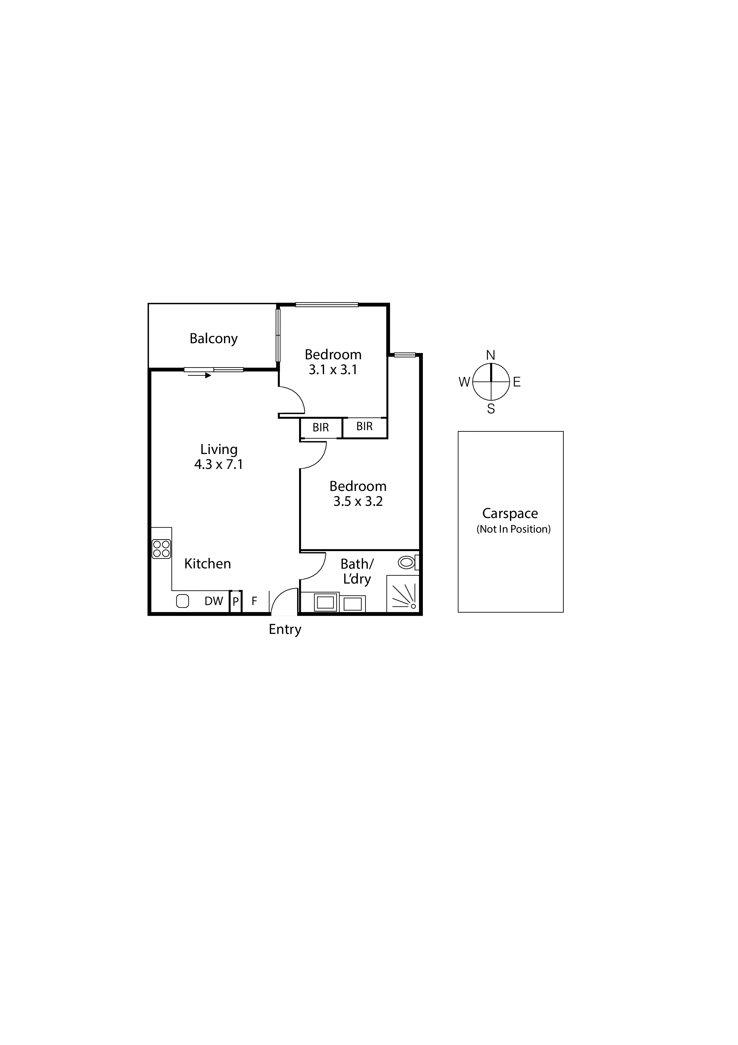 102/11 Claire Street, Mckinnon VIC 3204 - Floorplan