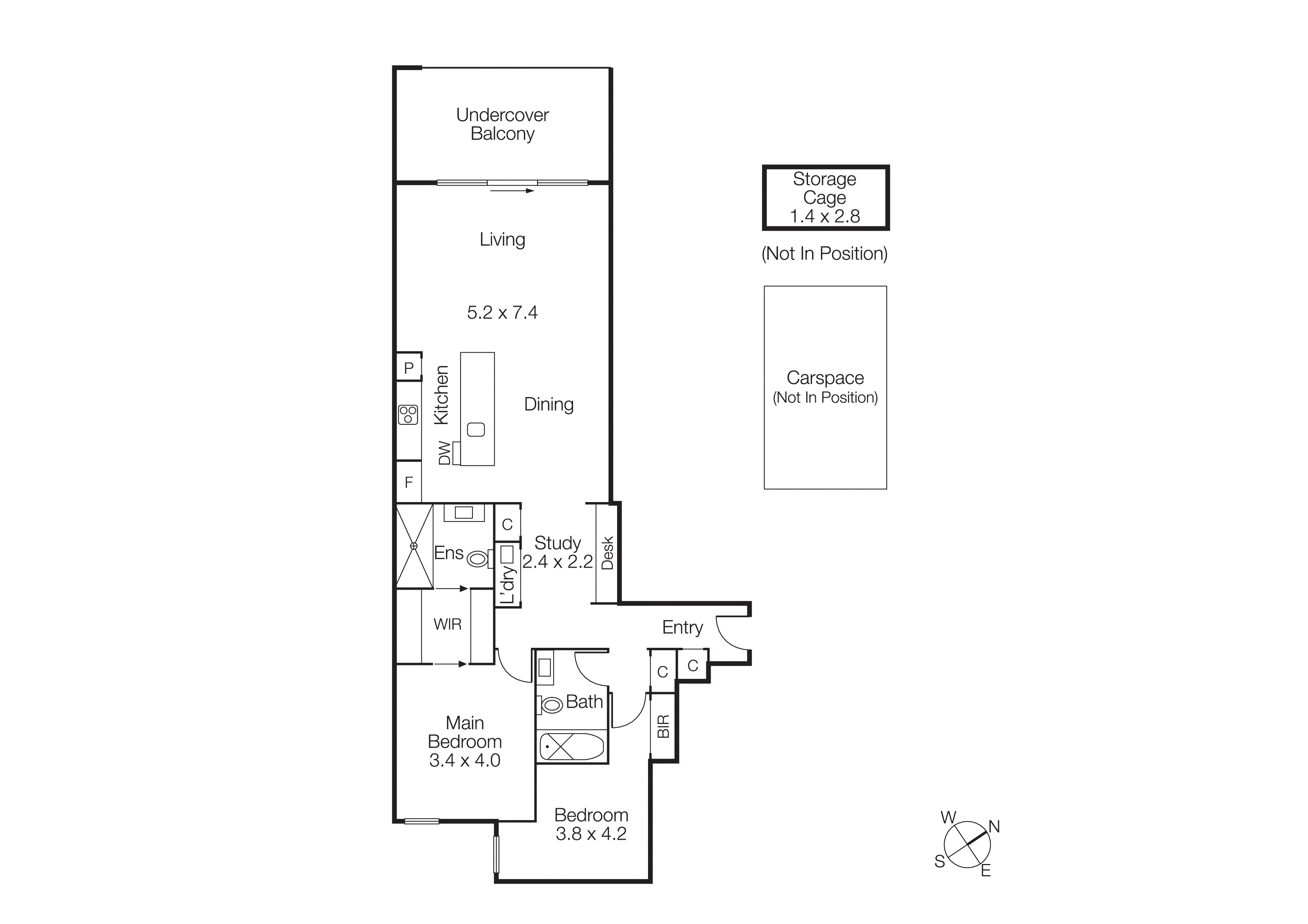 102/111 Nott Street, Port Melbourne VIC 3207 - Floorplan