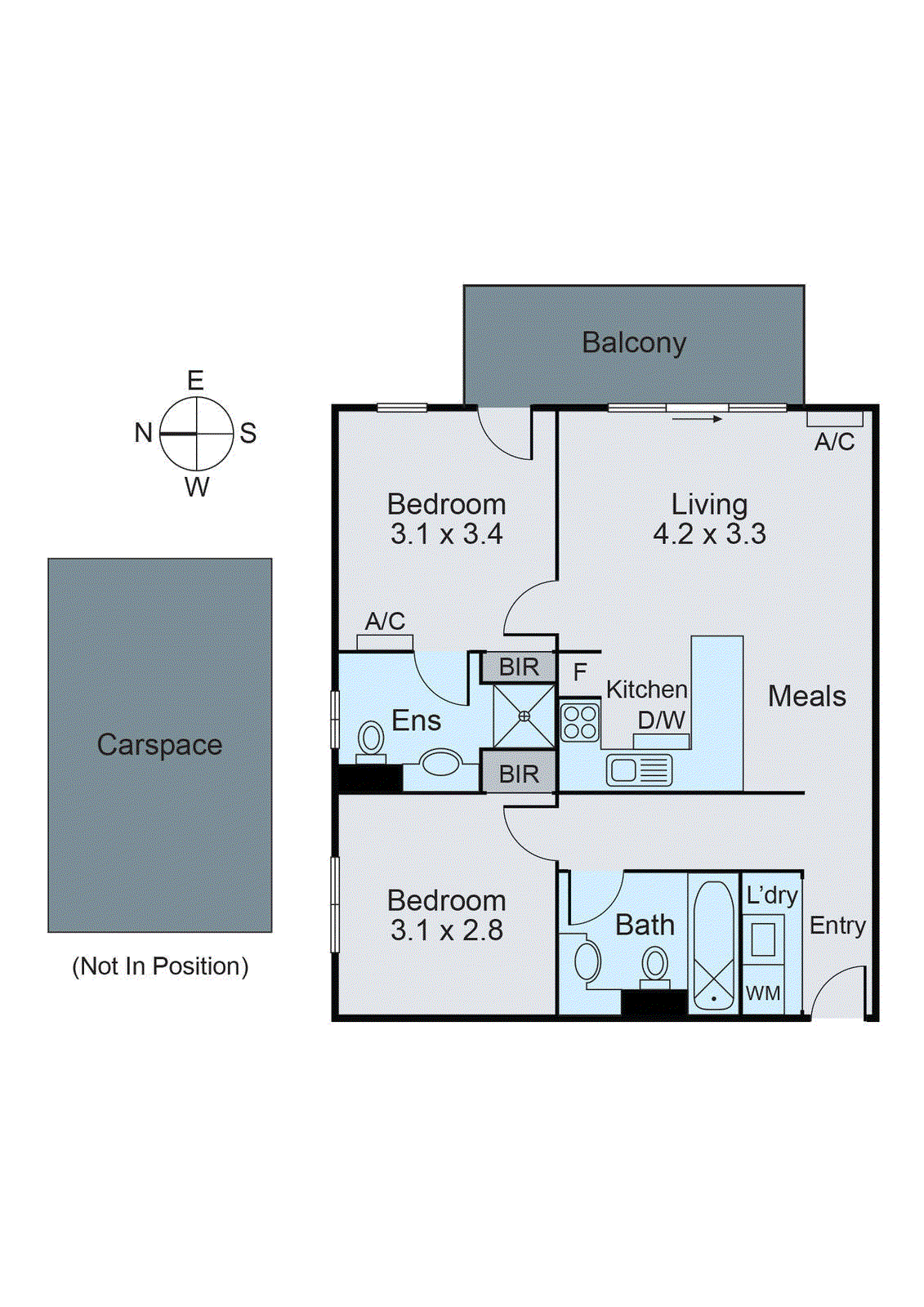 102/111 Punt Road, Windsor VIC 3181 - Floorplan