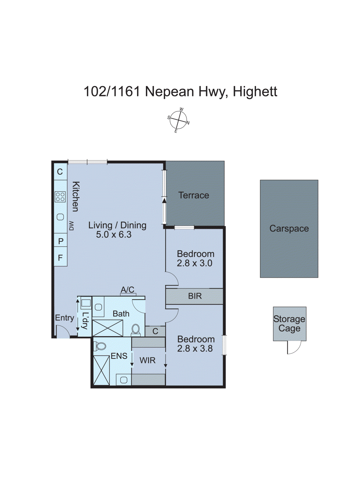 102/1161 Nepean Highway, Highett VIC 3190 - Floorplan