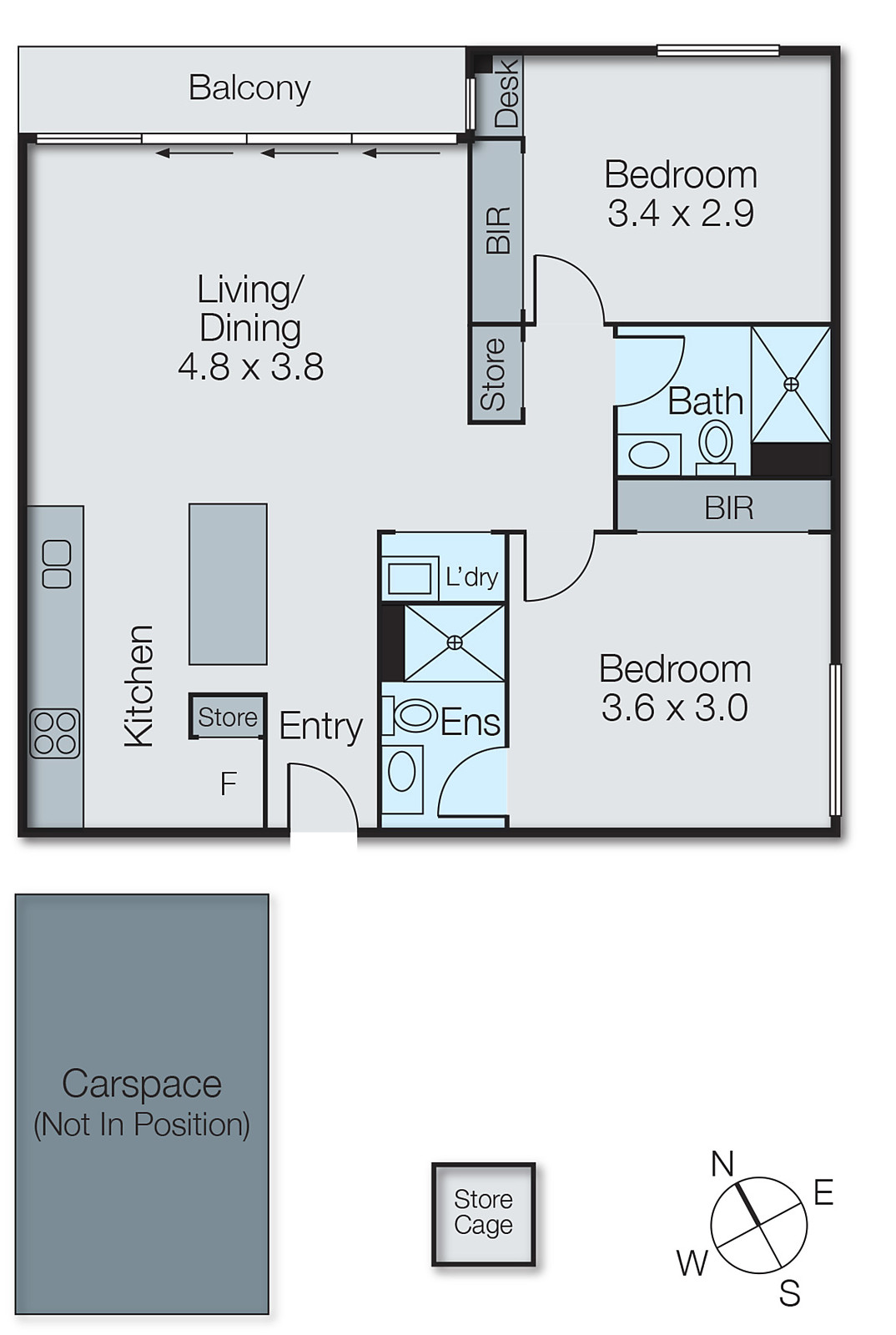102/12a Spring Road, Malvern VIC 3144 - Floorplan