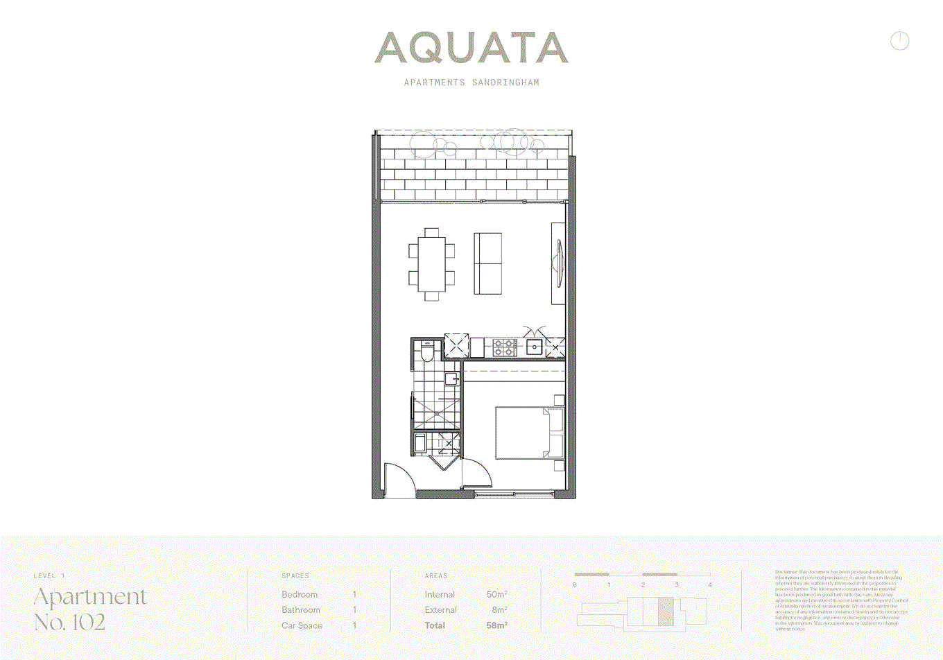 102/13 George Street, Sandringham VIC 3191 - Floorplan