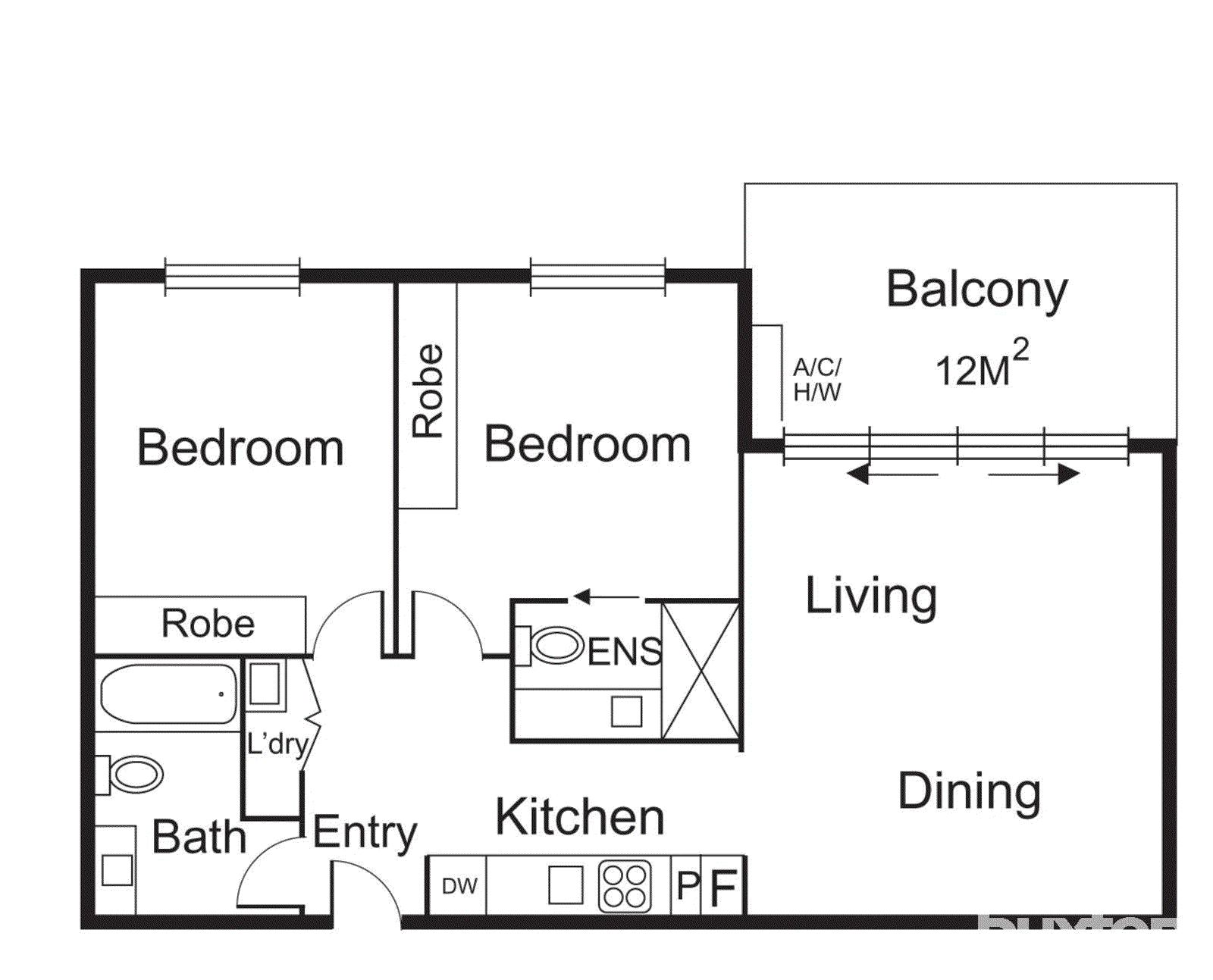 102/13 Maroona Road, Carnegie VIC 3163 - Floorplan