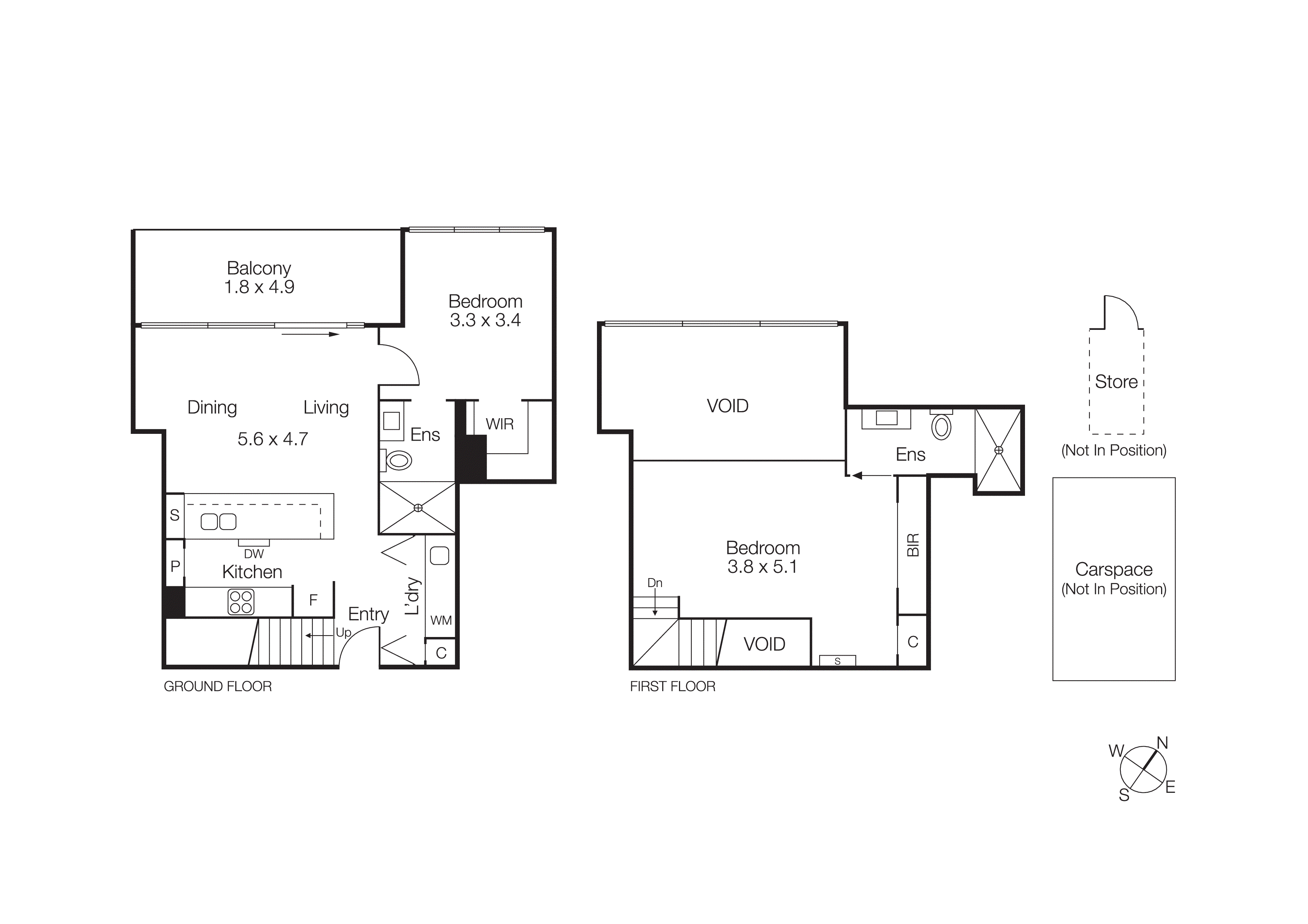102/14 Woodruff Street, Port Melbourne VIC 3207 - Floorplan