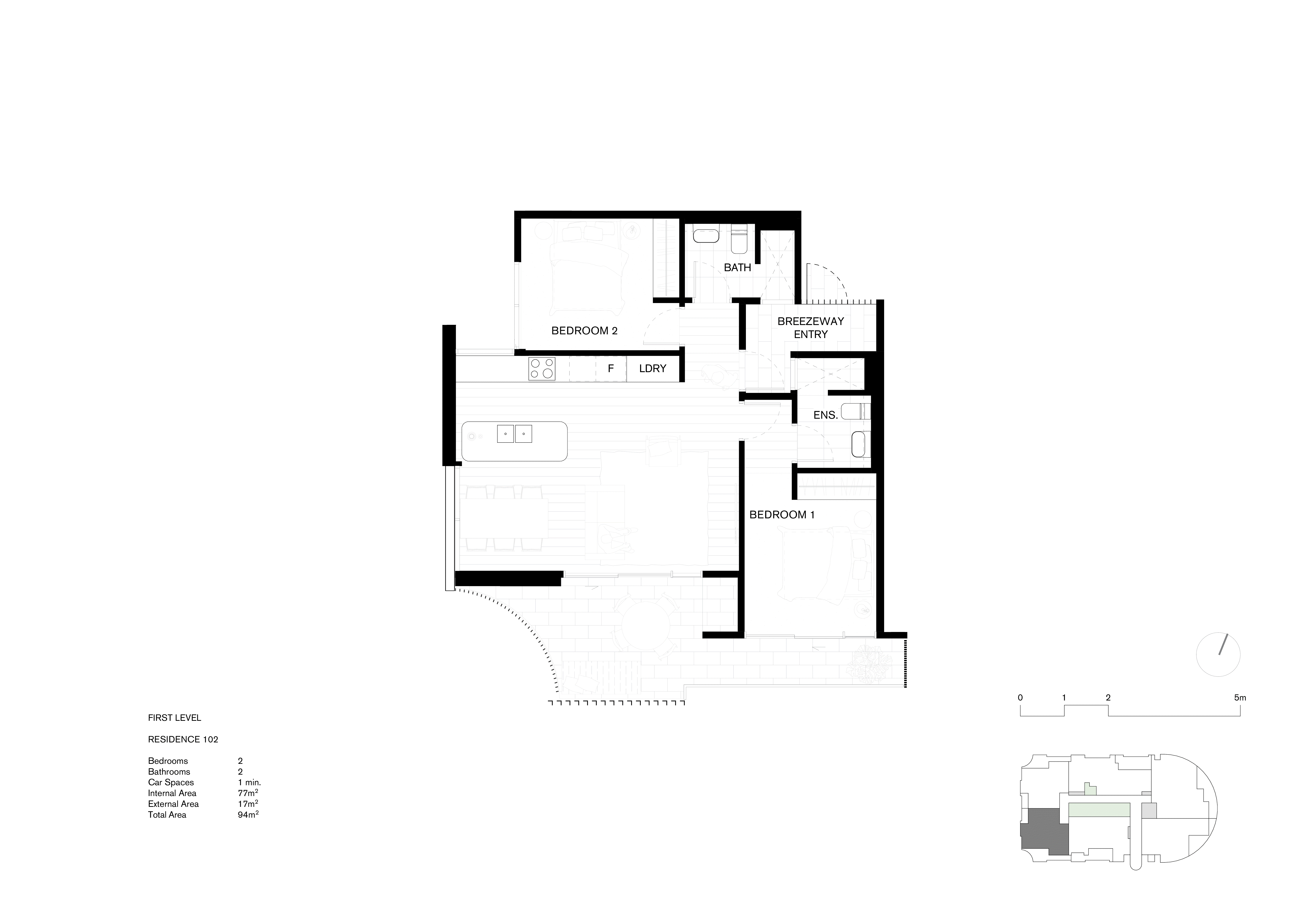 102/15 Martha Cove Boulevard, Safety Beach VIC 3936 - Floorplan