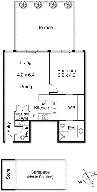 102/187-195 Graham Street, Port Melbourne VIC 3207 - Floorplan