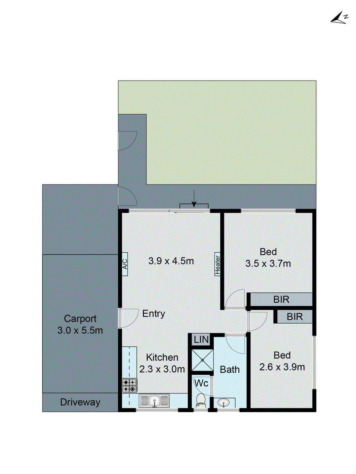10/22 Northam Avenue, Highton VIC 3216 - Floorplan