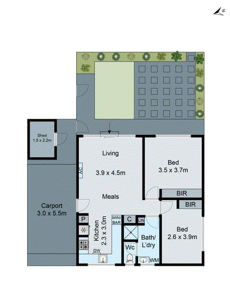 10/22 Northam Avenue, Highton VIC 3216 - Floorplan
