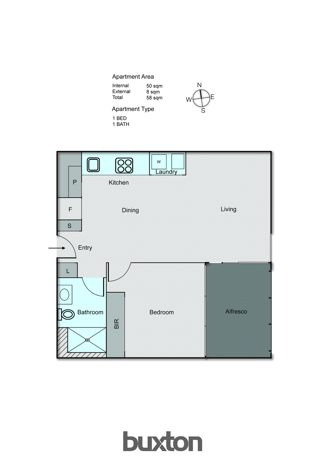 1.02/23-31 Small Street, Hampton VIC 3188 - Floorplan