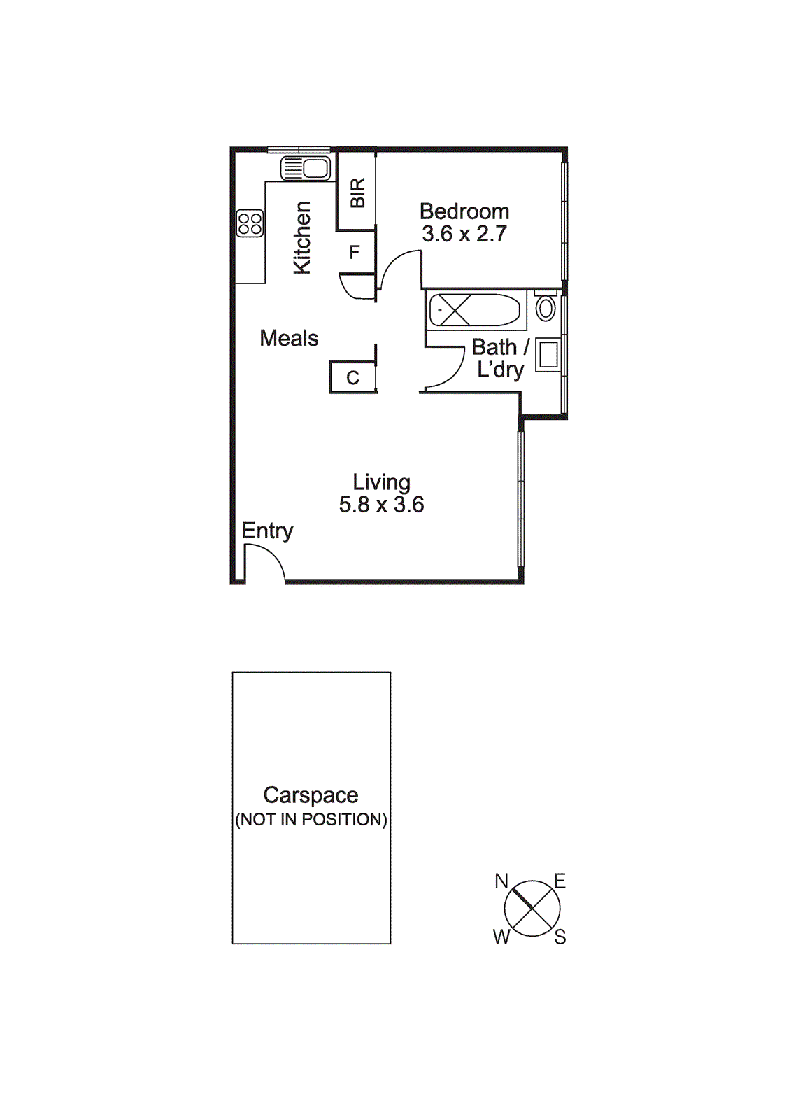 10/22a Acland Street, St Kilda VIC 3182 - Floorplan