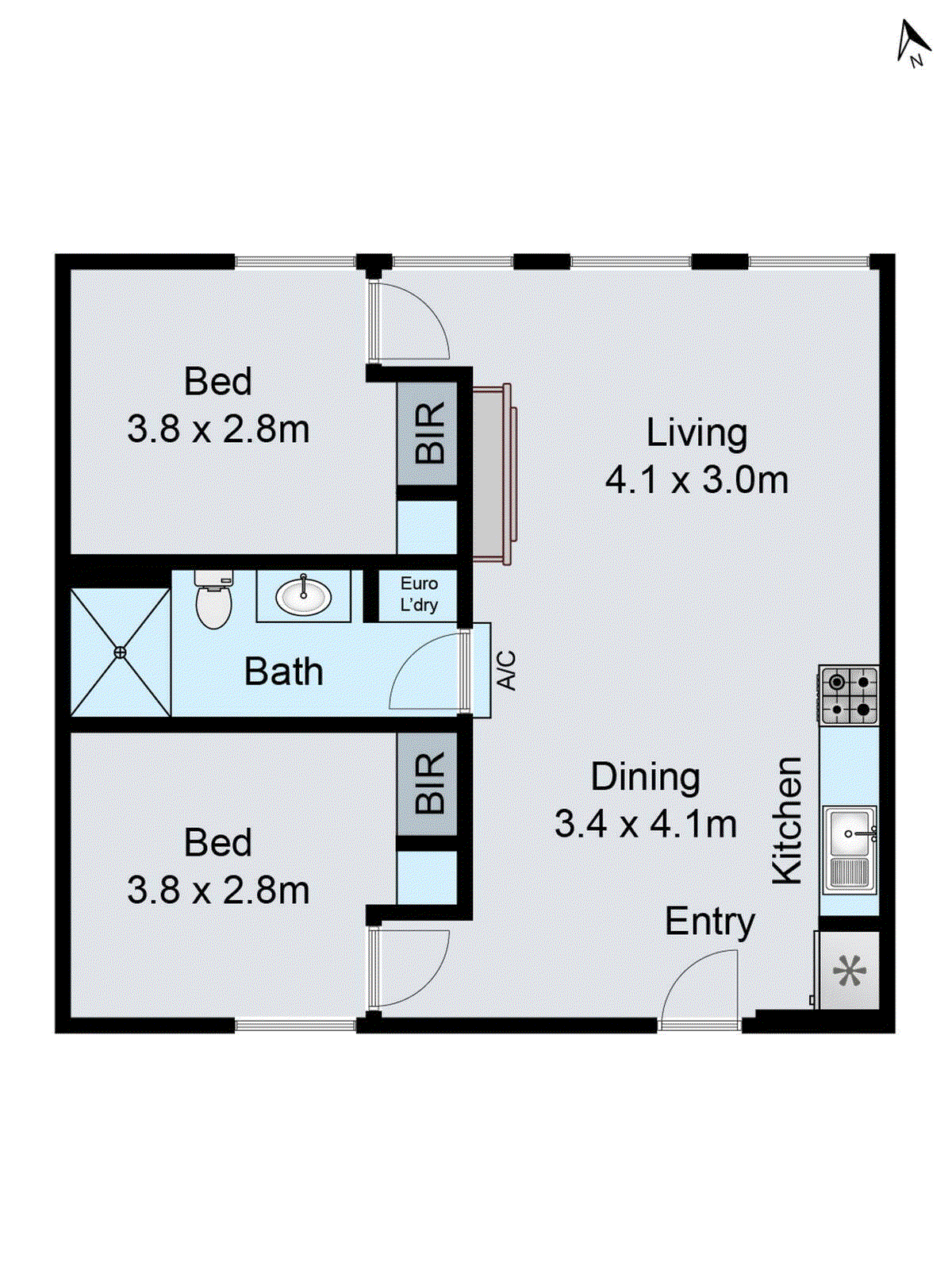 102/312-320 Moorabool Street, Geelong VIC 3220 - Floorplan