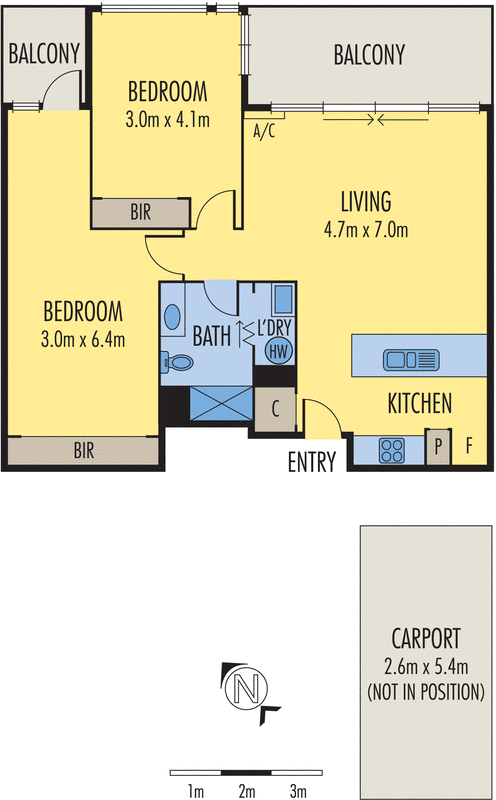102/31B Buckingham Avenue, Springvale VIC 3171 - Floorplan