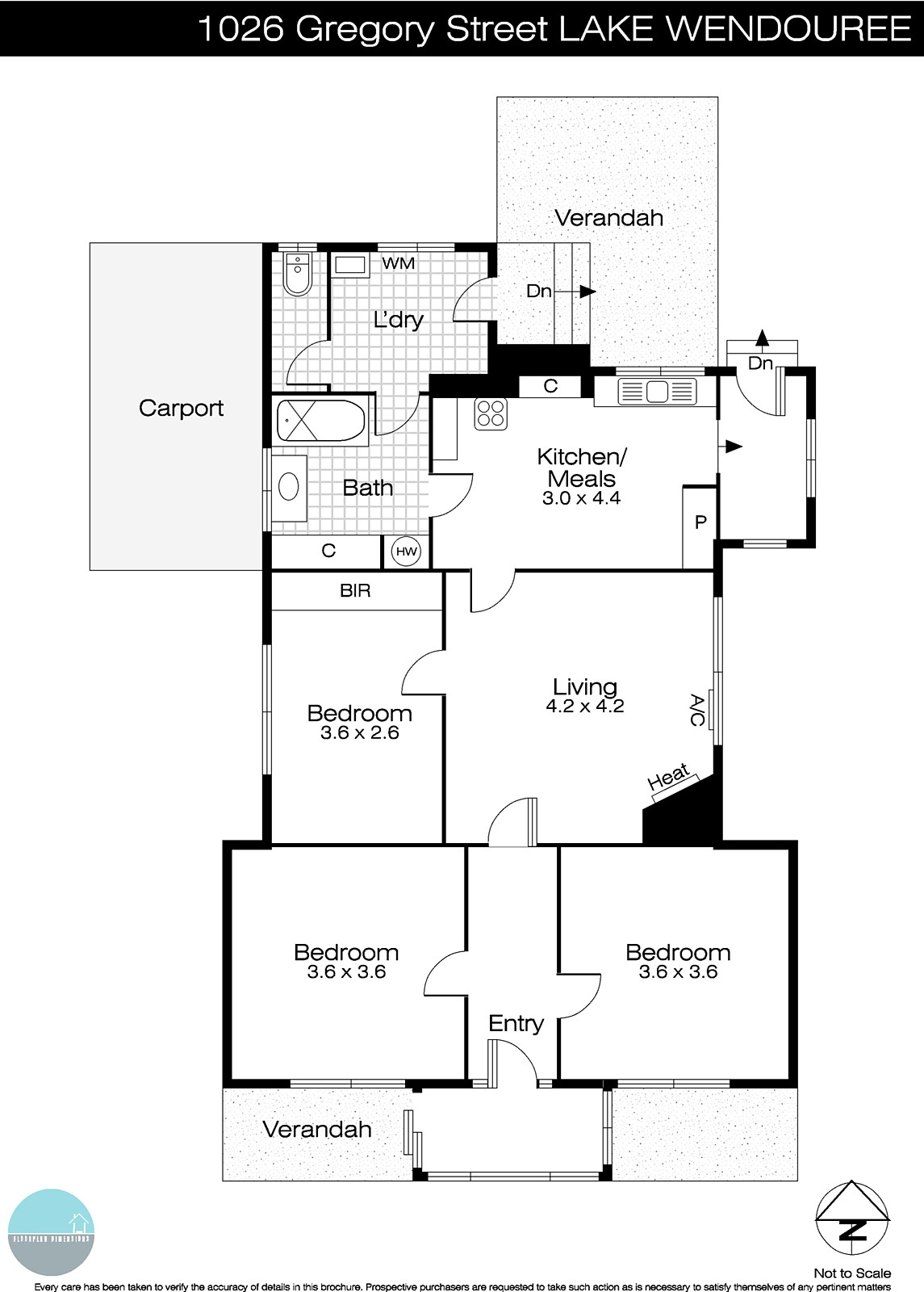 1026 Gregory Street, Lake Wendouree VIC 3350 - Floorplan