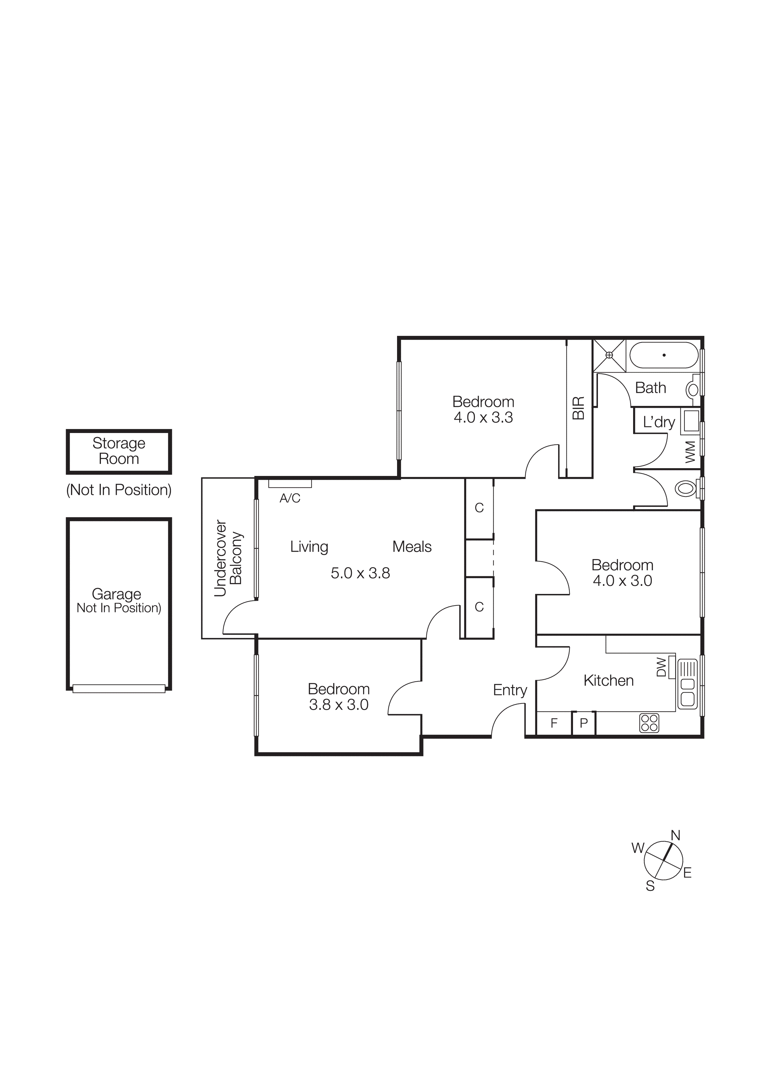 10/27 Dickens Street, Elwood VIC 3184 - Floorplan