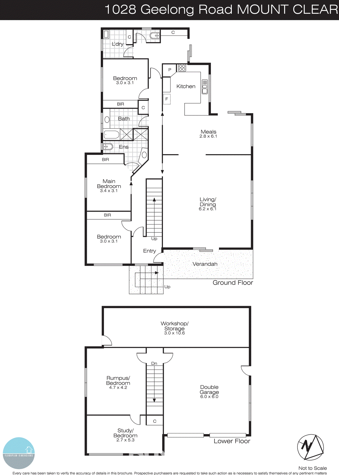 1028 Geelong Road, Mount Clear VIC 3350 - Floorplan
