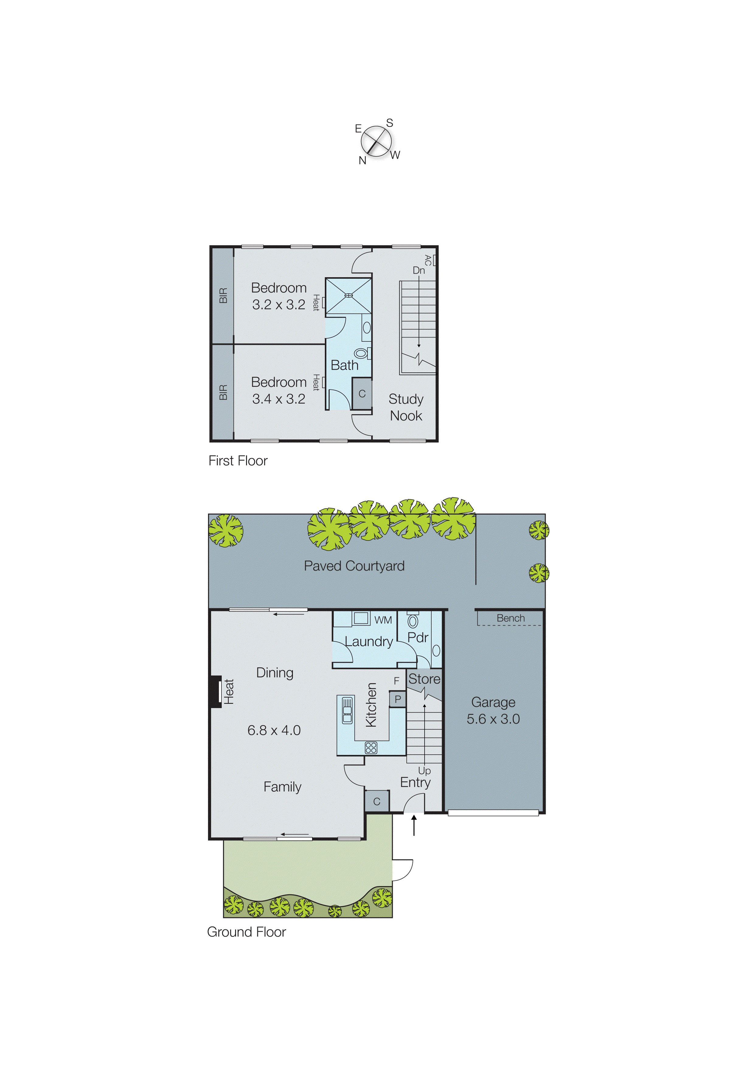 10/28 Olive Grove, Parkdale VIC 3195 - Floorplan