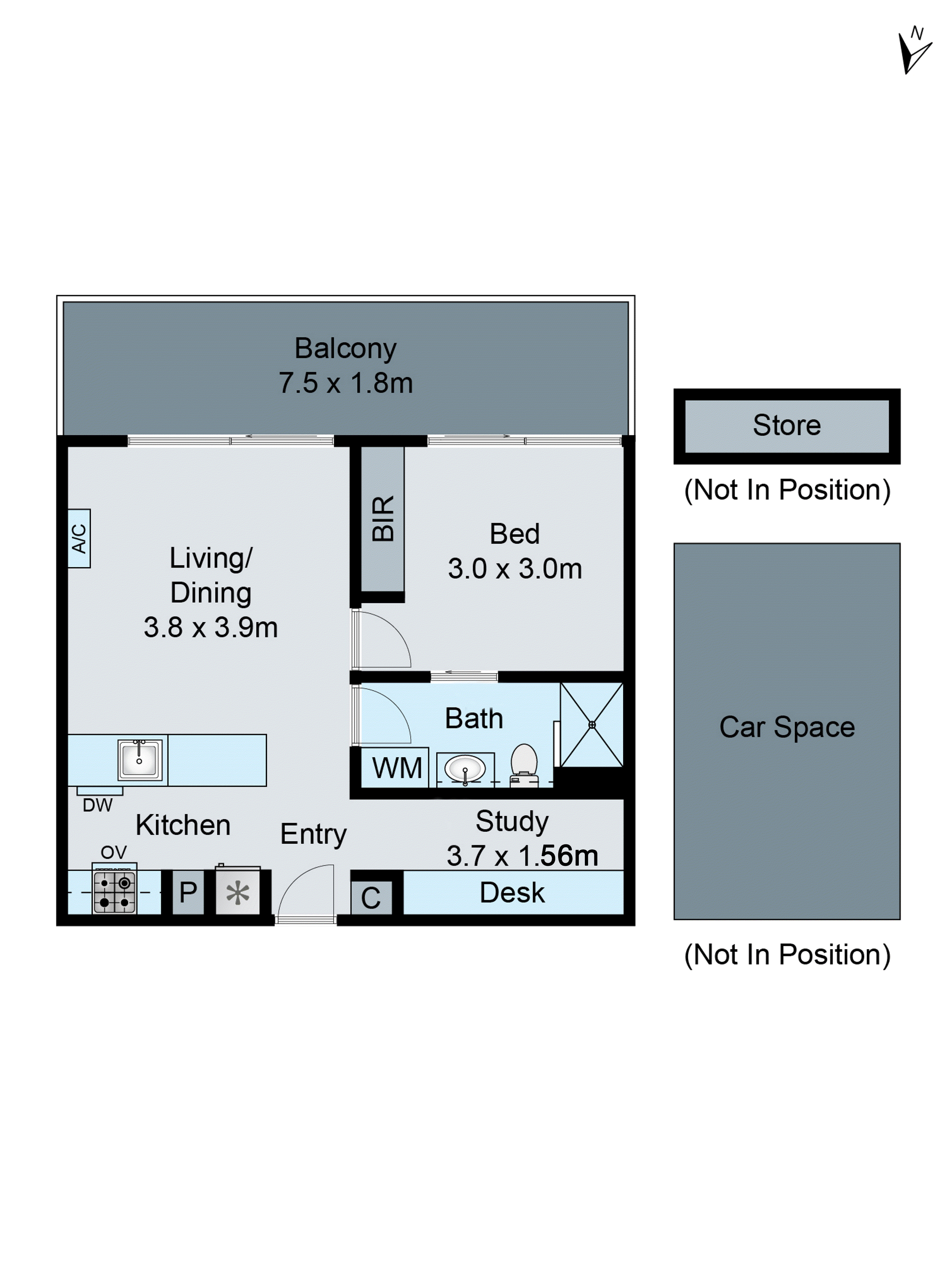 102/83-85 Drummond Street, Oakleigh VIC 3166 - Floorplan