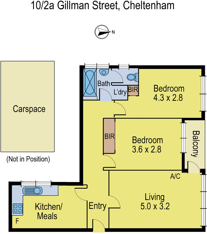 10/2a Gillman Street, Cheltenham VIC 3192 - Floorplan