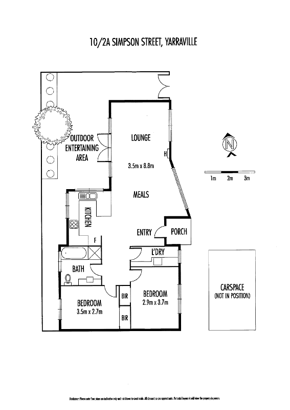 10/2A Simpson Street, YARRAVILLE VIC 3013 - Floorplan
