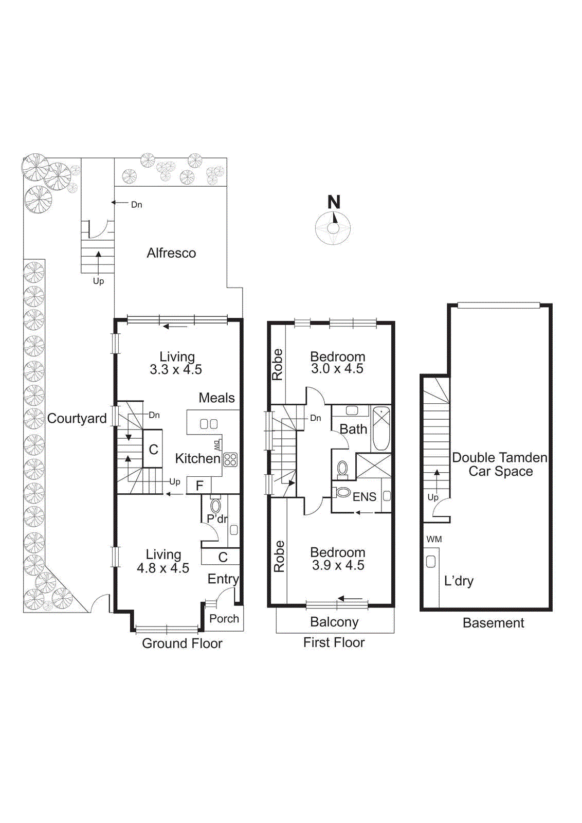 10/3 Bolinda Street, Bentleigh VIC 3204 - Floorplan