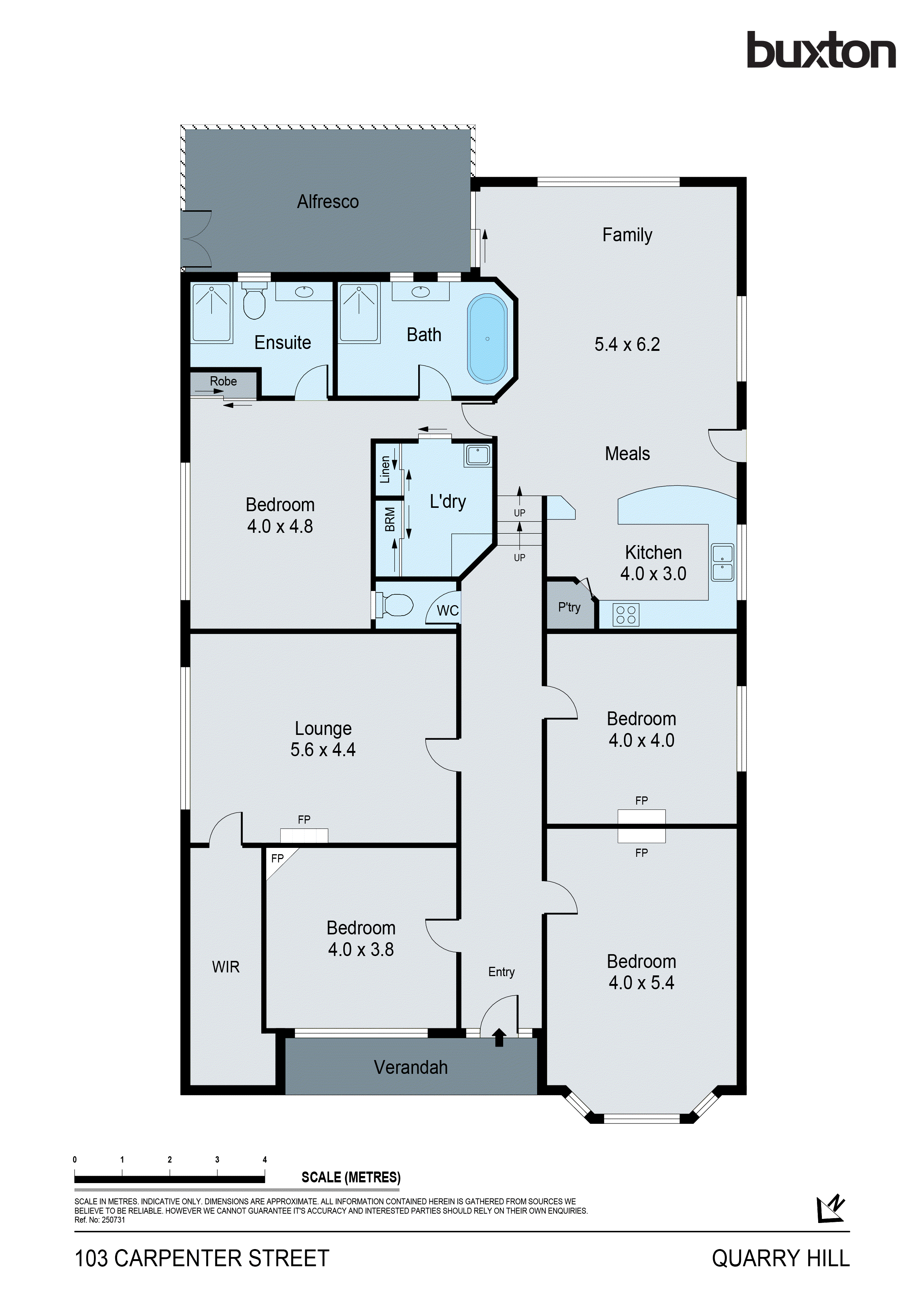 103 Carpenter Street, Quarry Hill VIC 3550 - Floorplan