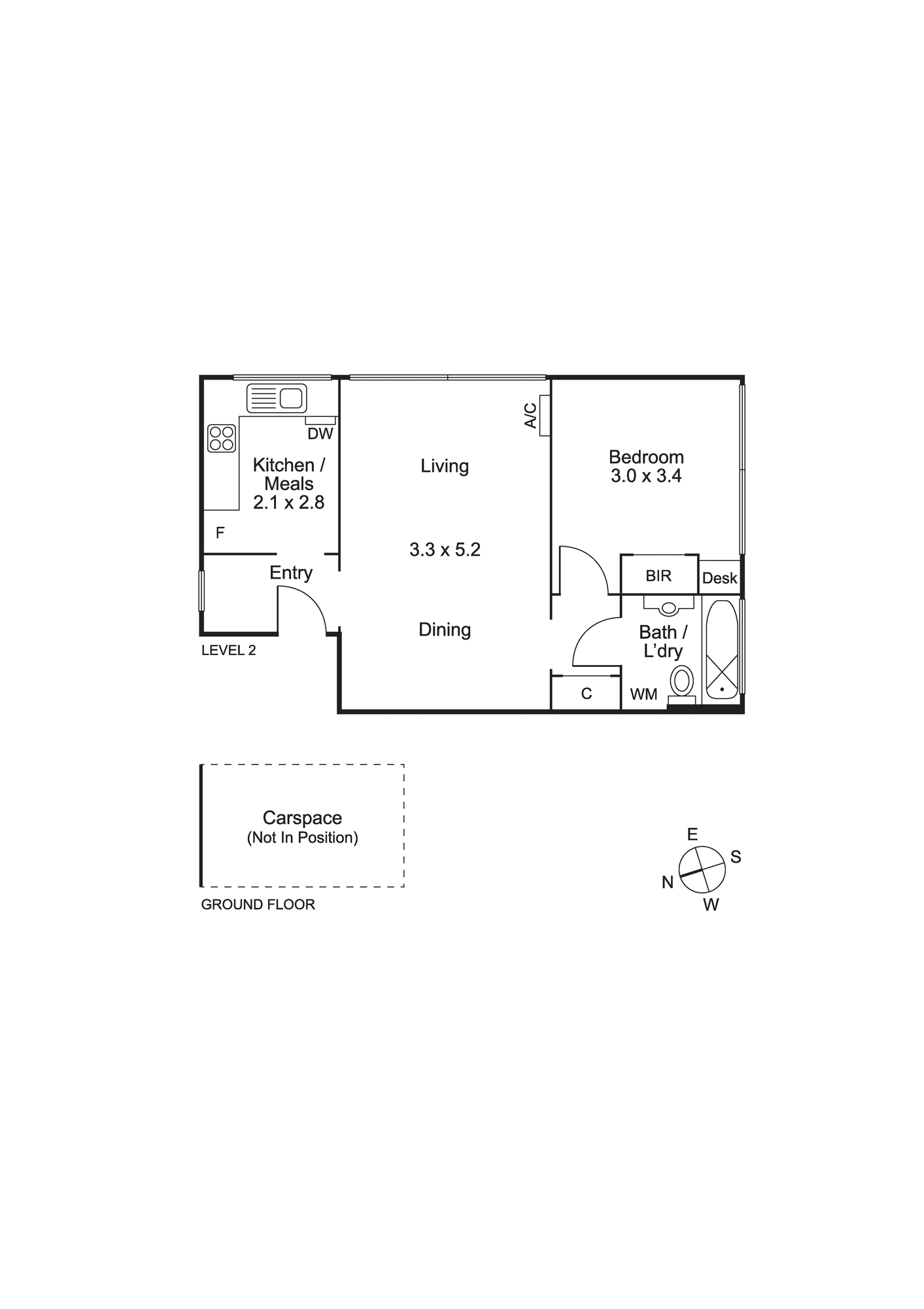 10/3 Celeste Court, ST KILDA EAST VIC 3183 - Floorplan
