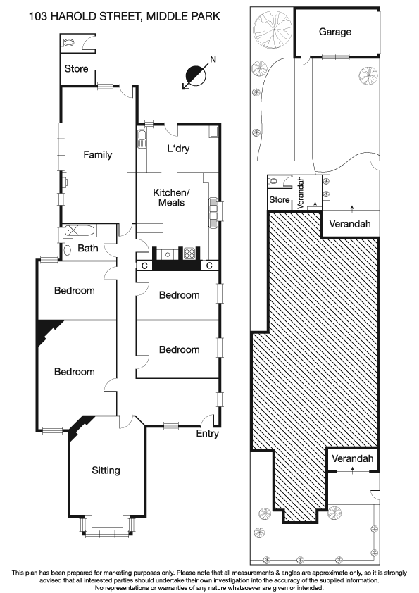 103 Harold Street, MIDDLE PARK VIC 3206 - Floorplan
