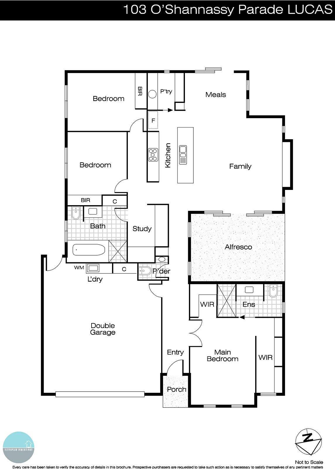 103 O'Shannassy Parade, Lucas VIC 3350 - Floorplan