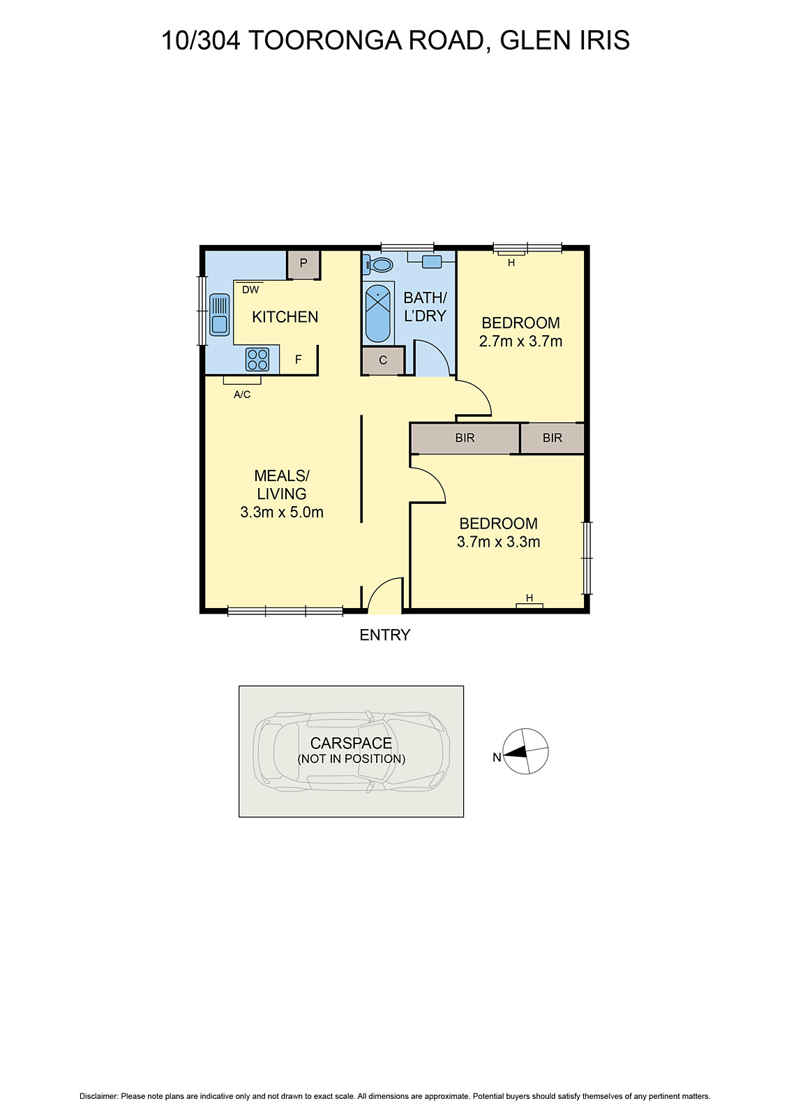 10/304 Tooronga Road, Glen Iris VIC 3146 - Floorplan