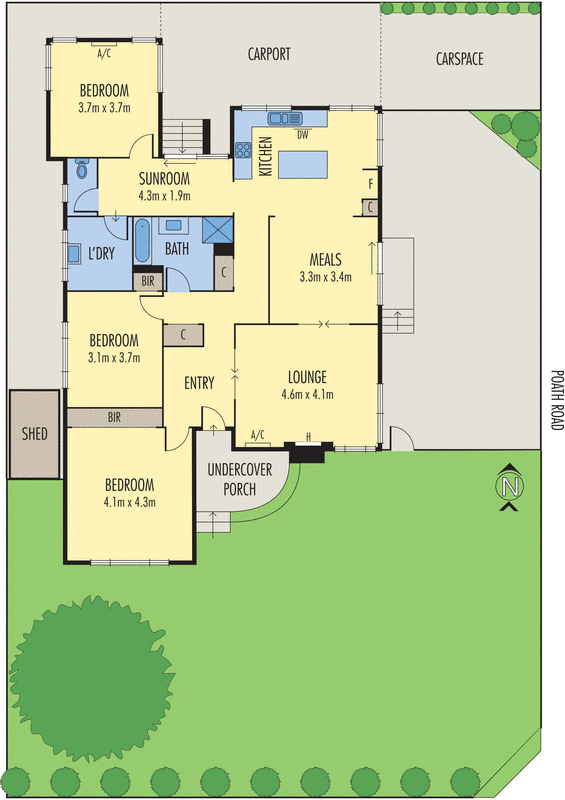 1031 North Road, Murrumbeena VIC 3163 - Floorplan