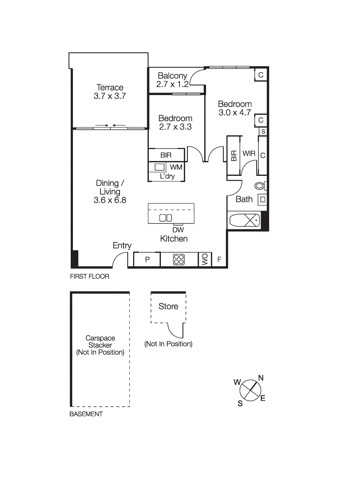 103/115 Tennyson Street, Elwood VIC 3184 - Floorplan