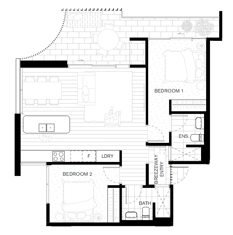 103/15 Martha Cove Boulevard, Safety Beach VIC 3936 - Floorplan