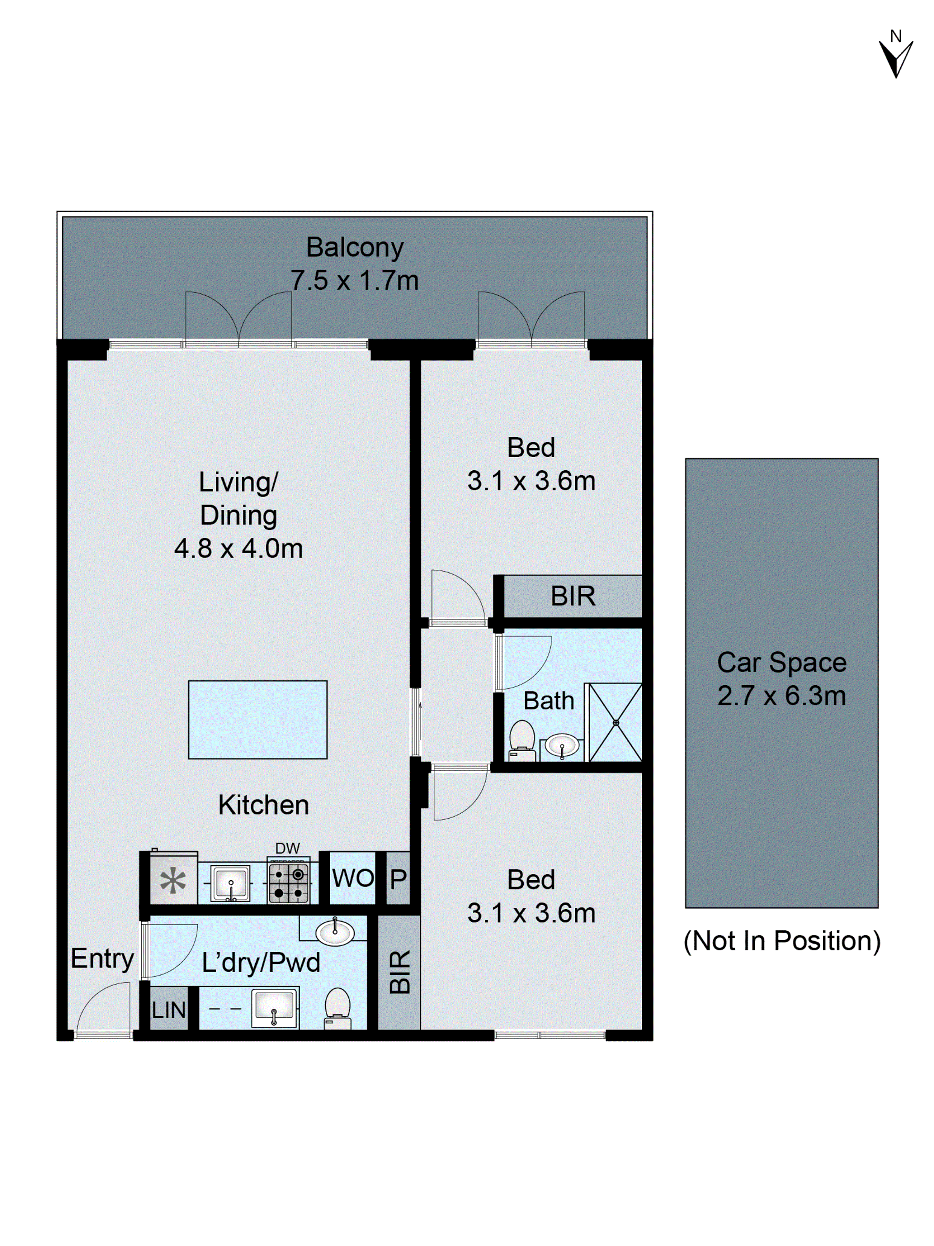 103/17 Halstead Place, Geelong West VIC 3218 - Floorplan