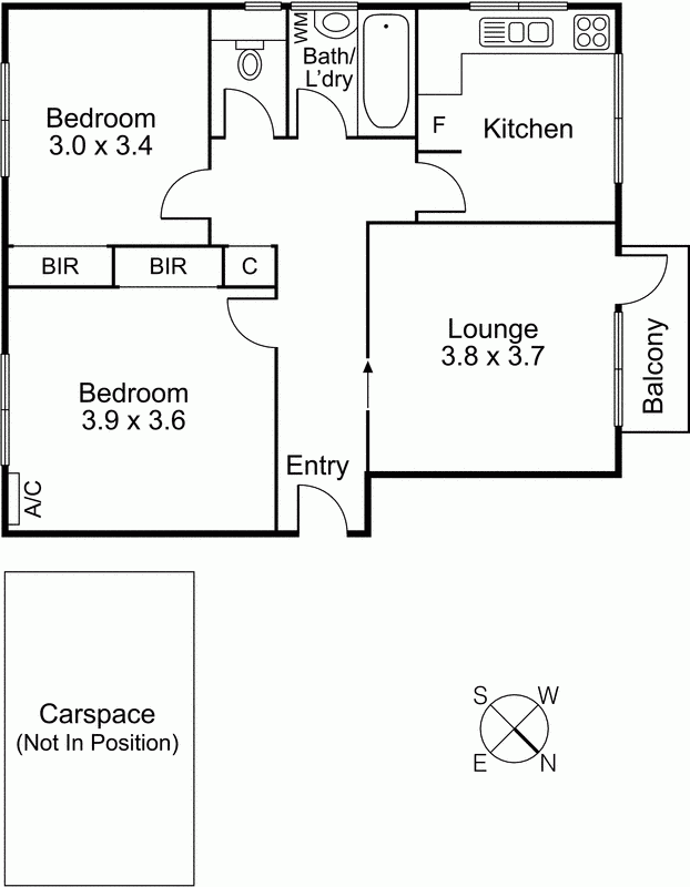 10/319 Inkerman Street, ST KILDA EAST VIC 3183 - Floorplan