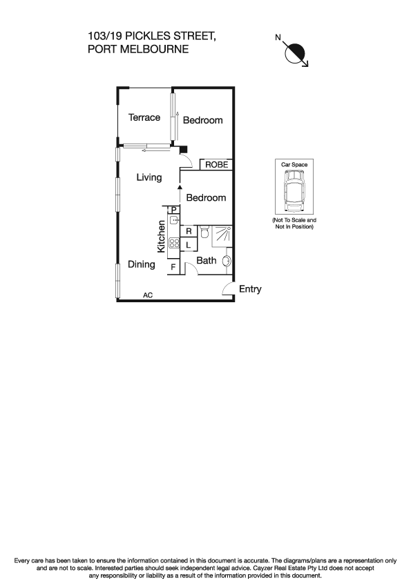 103/19 Pickles Street, PORT MELBOURNE VIC 3207 - Floorplan