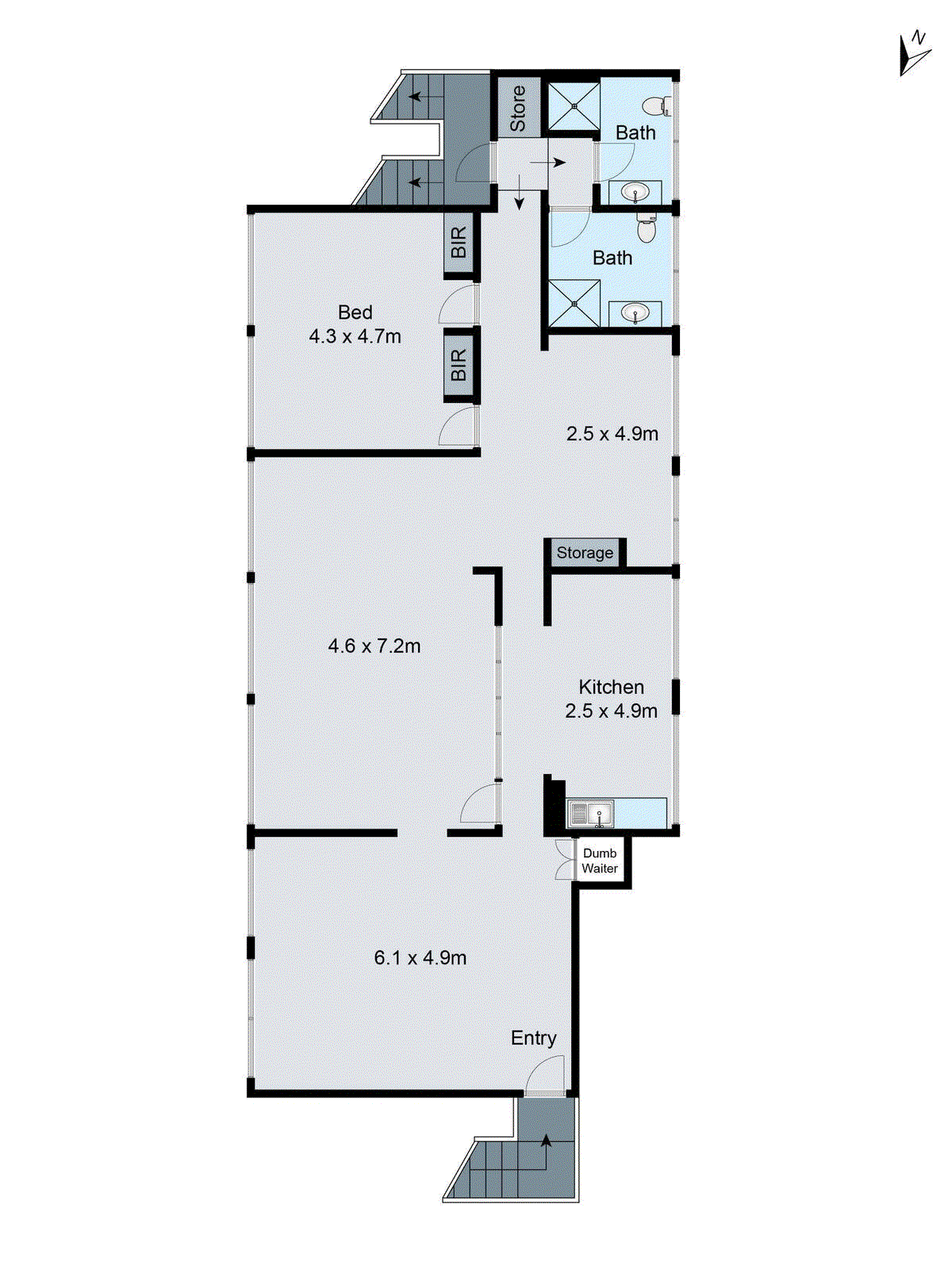 103/2 Roy Street, Geelong VIC 3220 - Floorplan