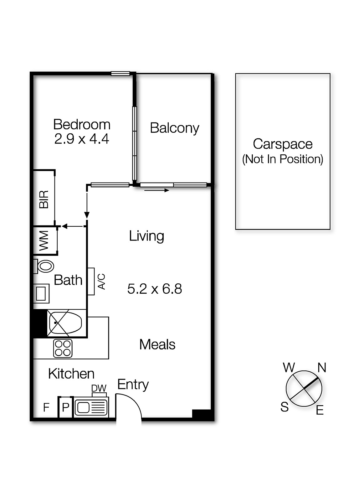 103/232-242 Rouse Street, Port Melbourne VIC 3207 - Floorplan