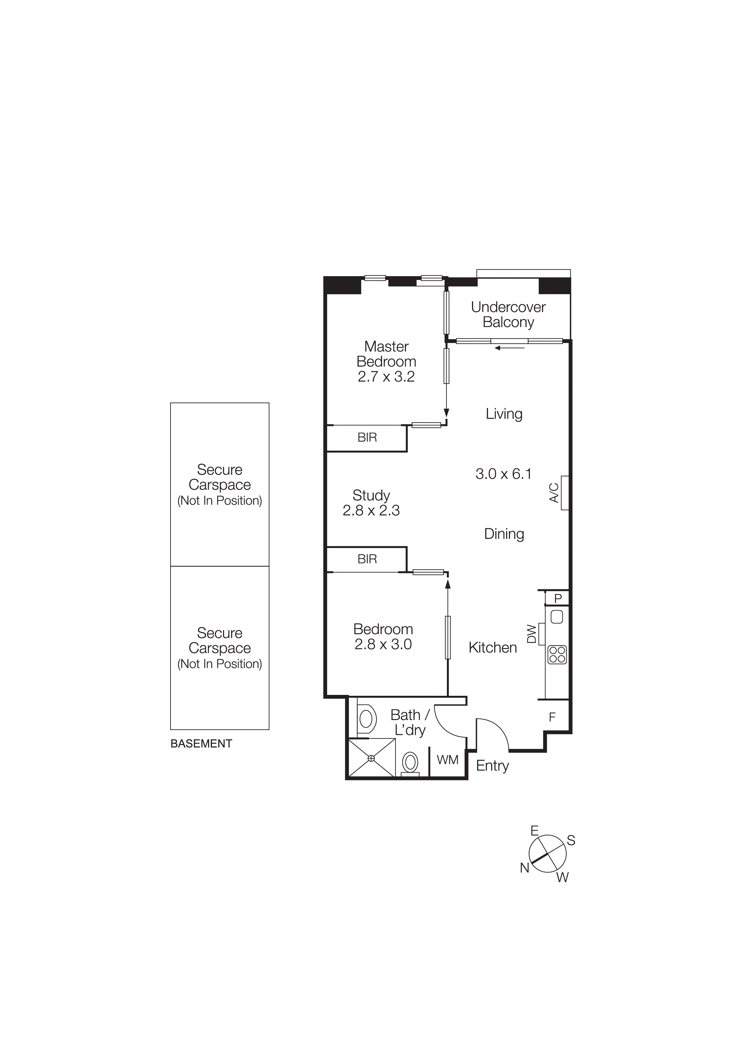 103/25 Pickles Street, Port Melbourne VIC 3207 - Floorplan
