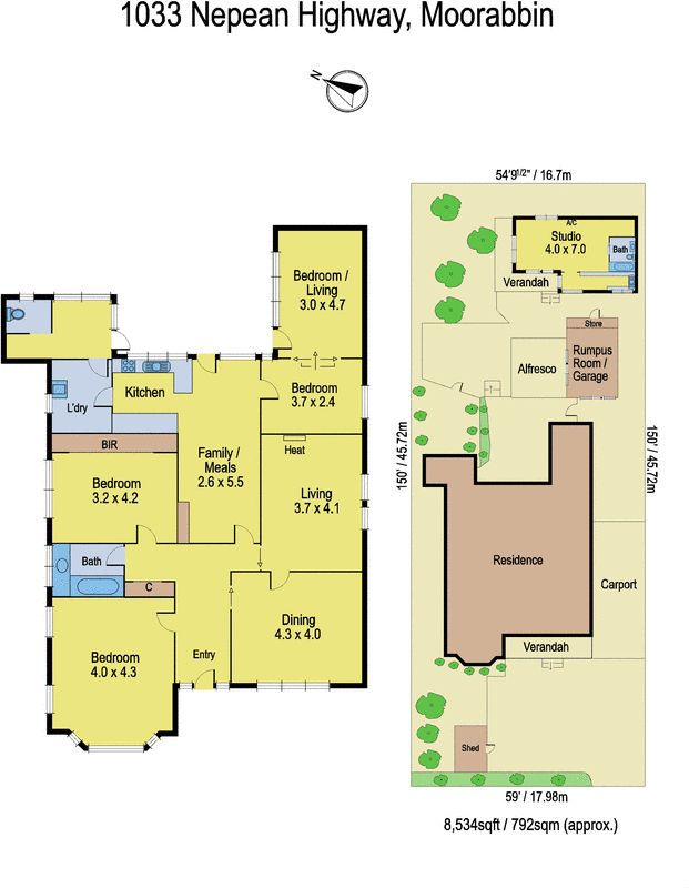 1033 Nepean Highway, Moorabbin VIC 3189 - Floorplan