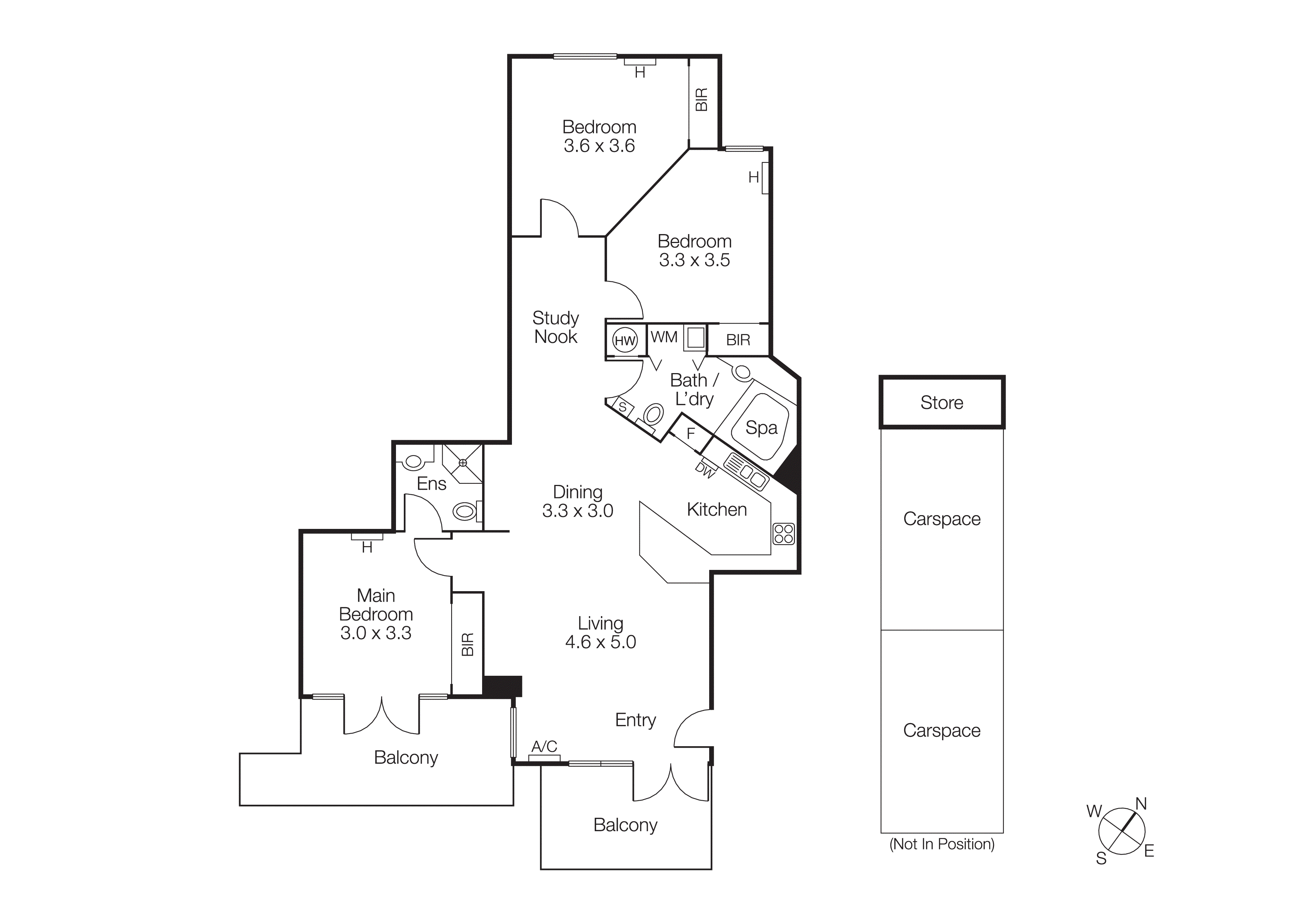 10/33 Princes Street, Port Melbourne VIC 3207 - Floorplan