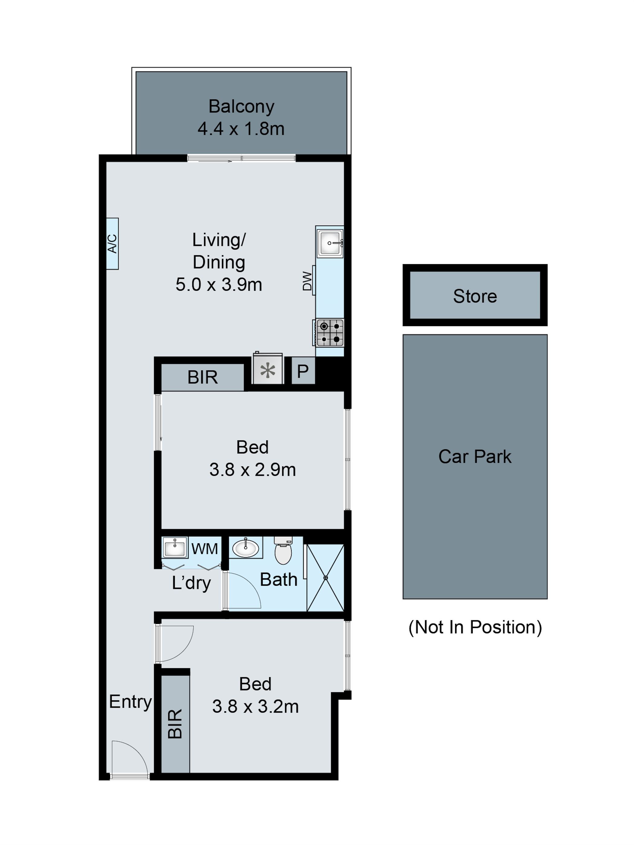 103/303-305 Huntingdale Road, CHADSTONE VIC 3148 - Floorplan