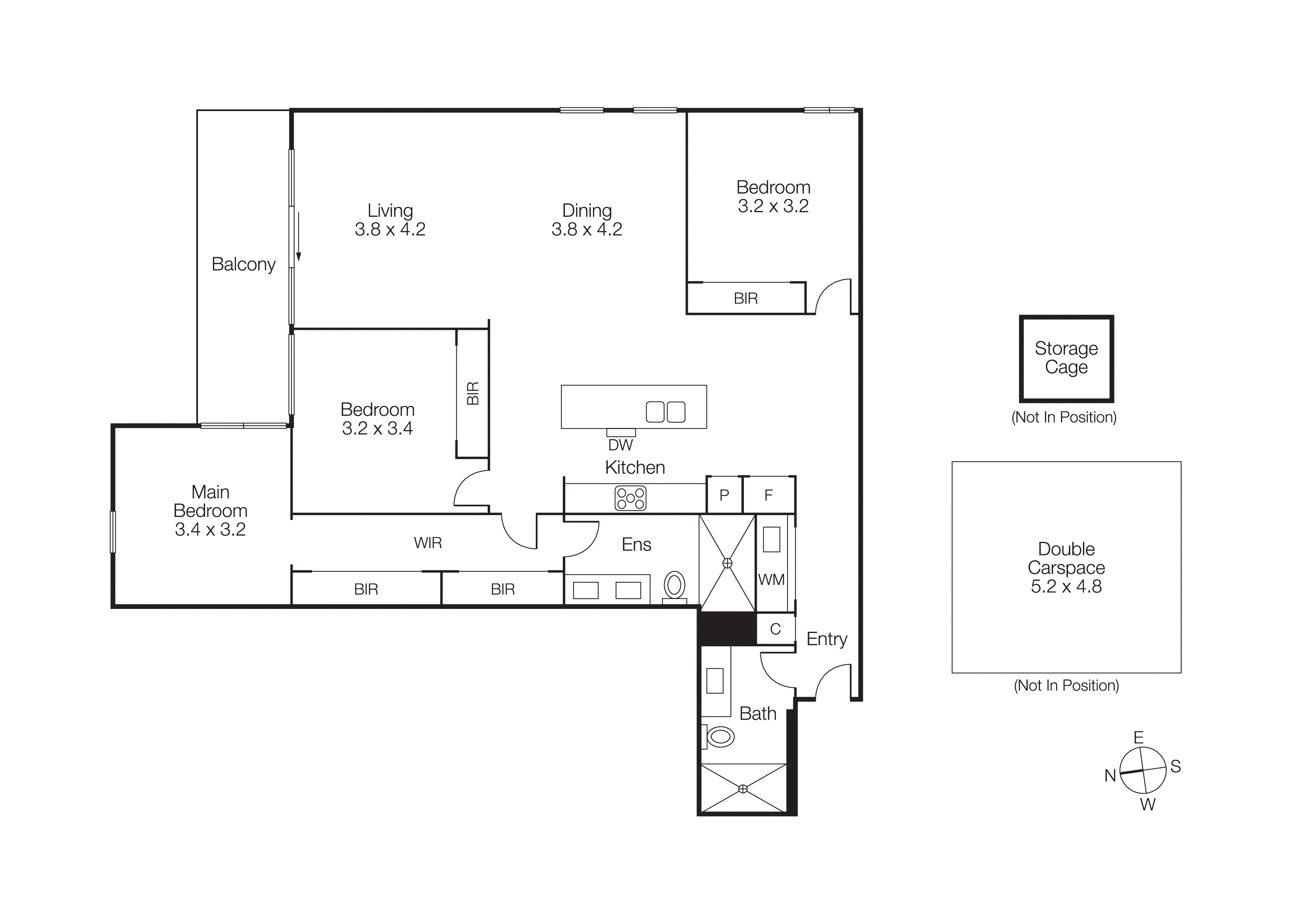 103/34 Warleigh Grove, Brighton VIC 3186 - Floorplan